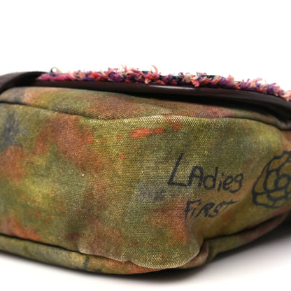 Chanel Washed Toile Graffiti On The Pavements Messenger Khaki Multicolor 10 of 12