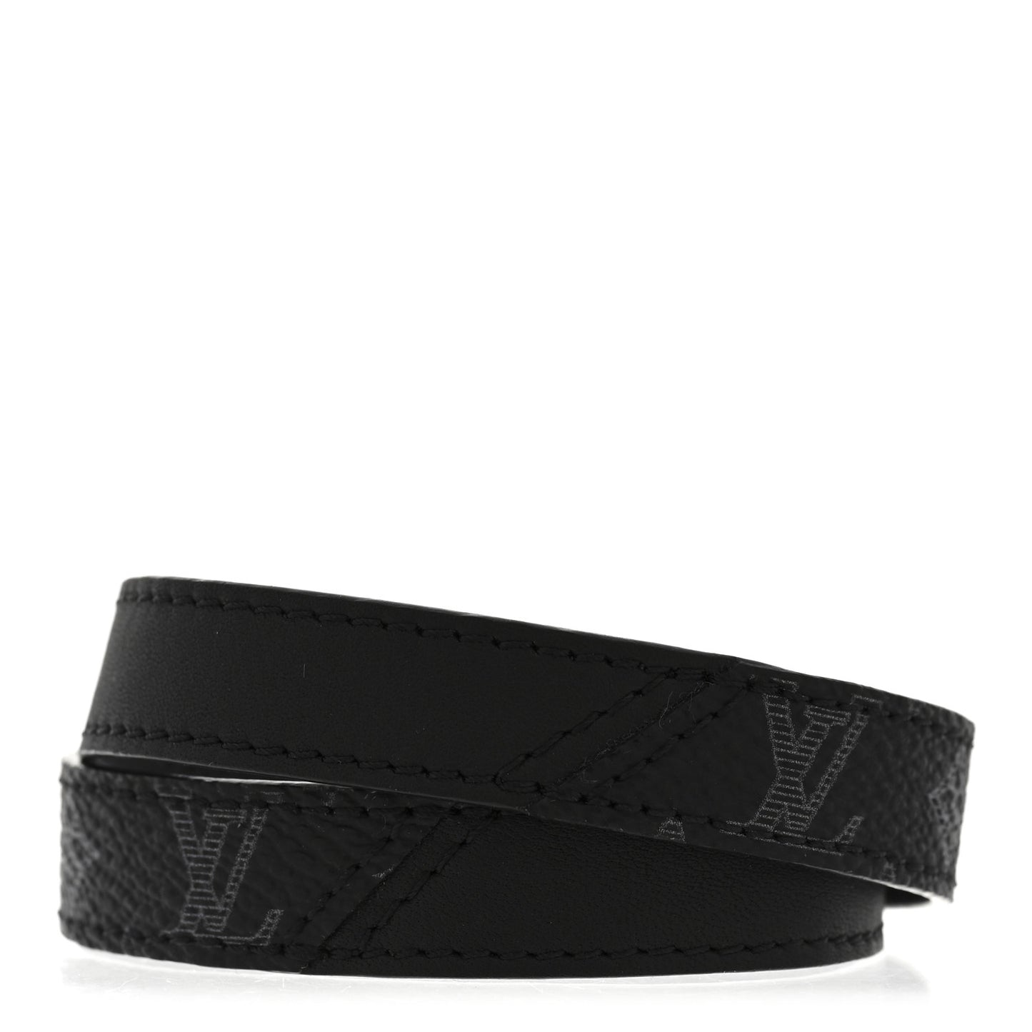 Monogram Eclipse LV Initiales Reversible Bracelet 19