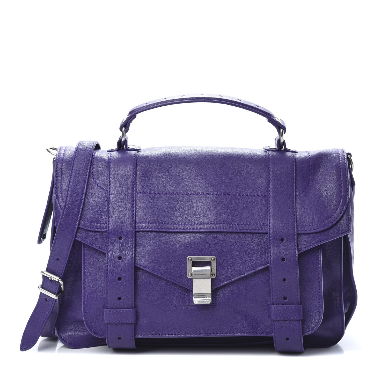 Lambskin Medium PS1 Satchel Amethyst