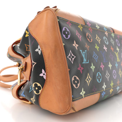 Louis Vuitton Monogram Multicolor Claudia Black 8 of 12