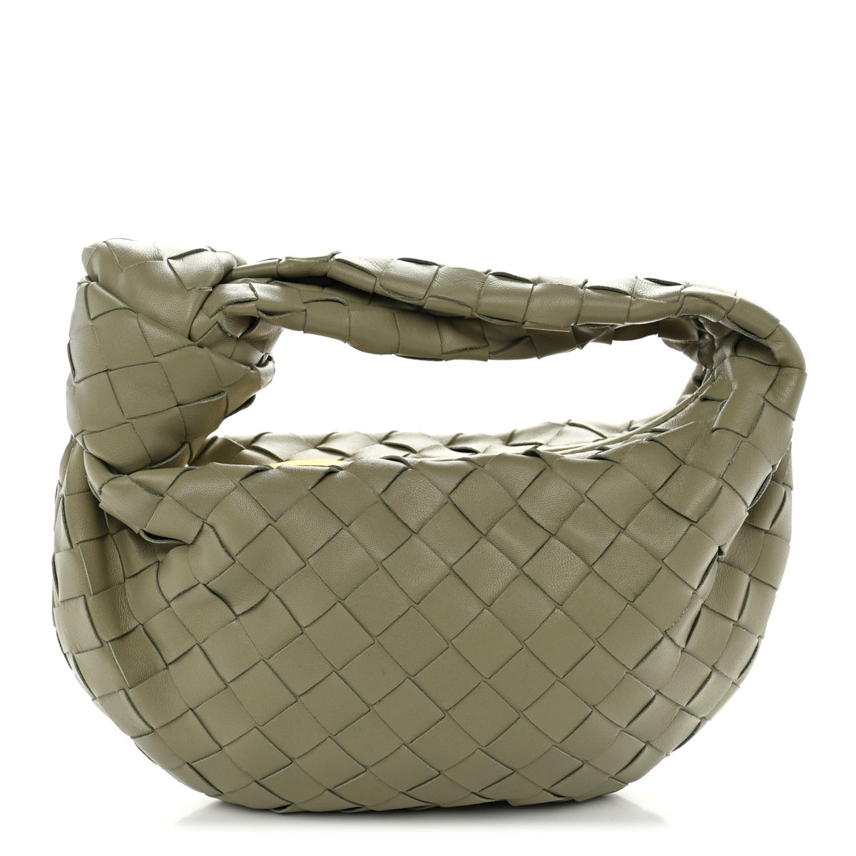 Nappa Intrecciato Mini Jodie Travertine