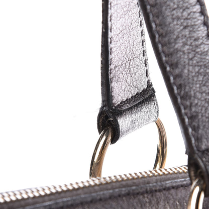 Saint Laurent Metallic Calfskin Large Muse Silver 9 of 15