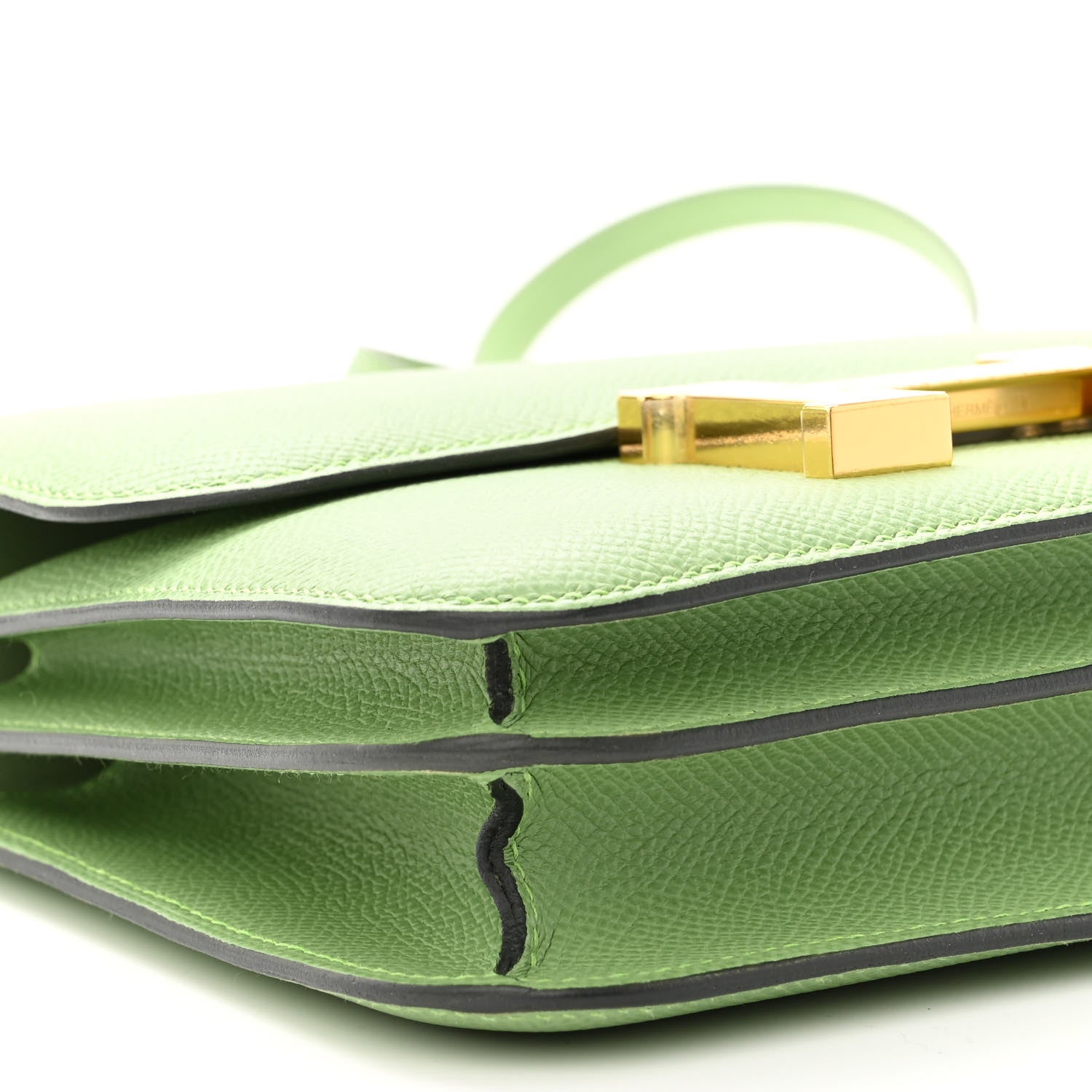 Hermes Epsom Constance 18 Vert Criquet 9 of 10