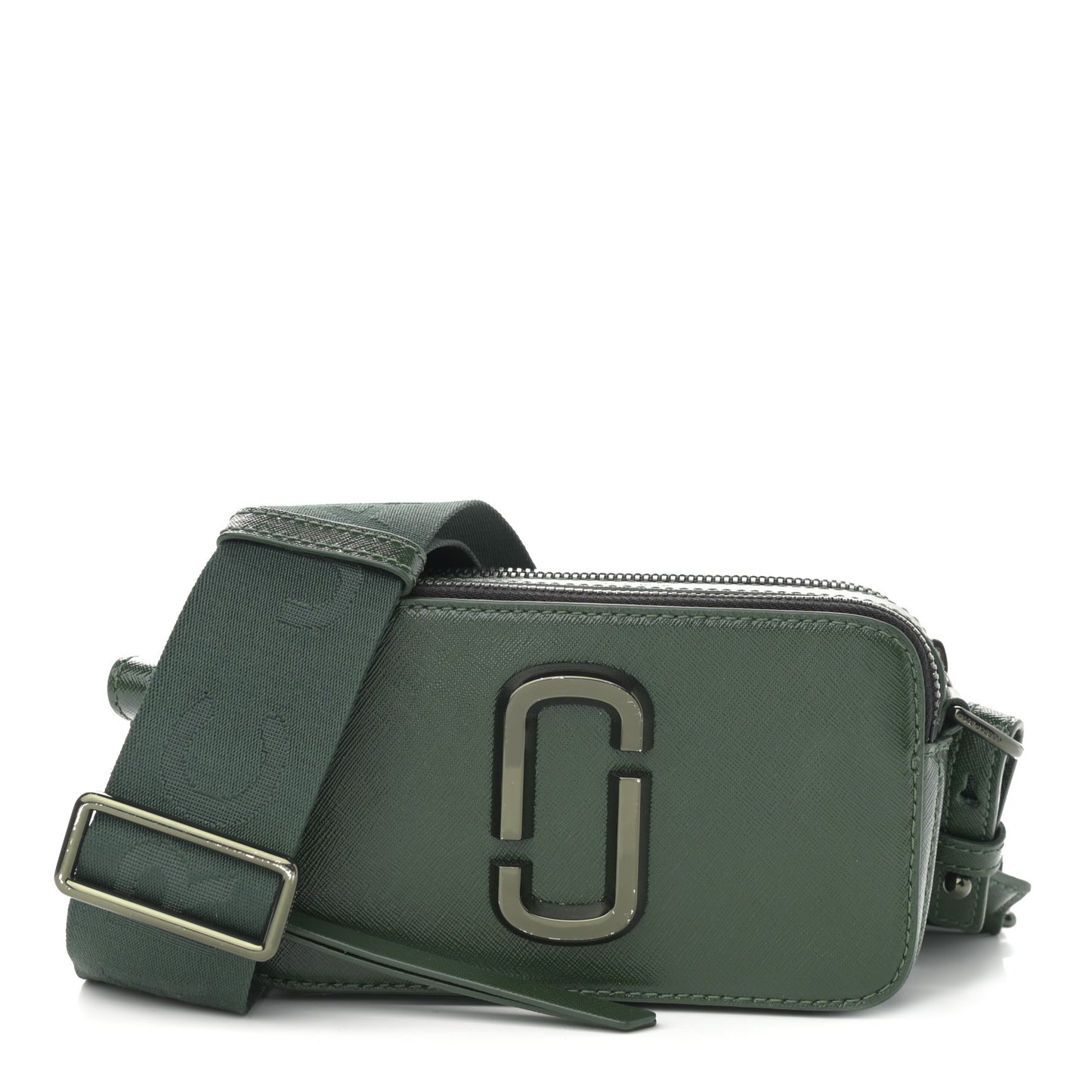 Saffiano Small Snapshot Camera Bag Olive Green