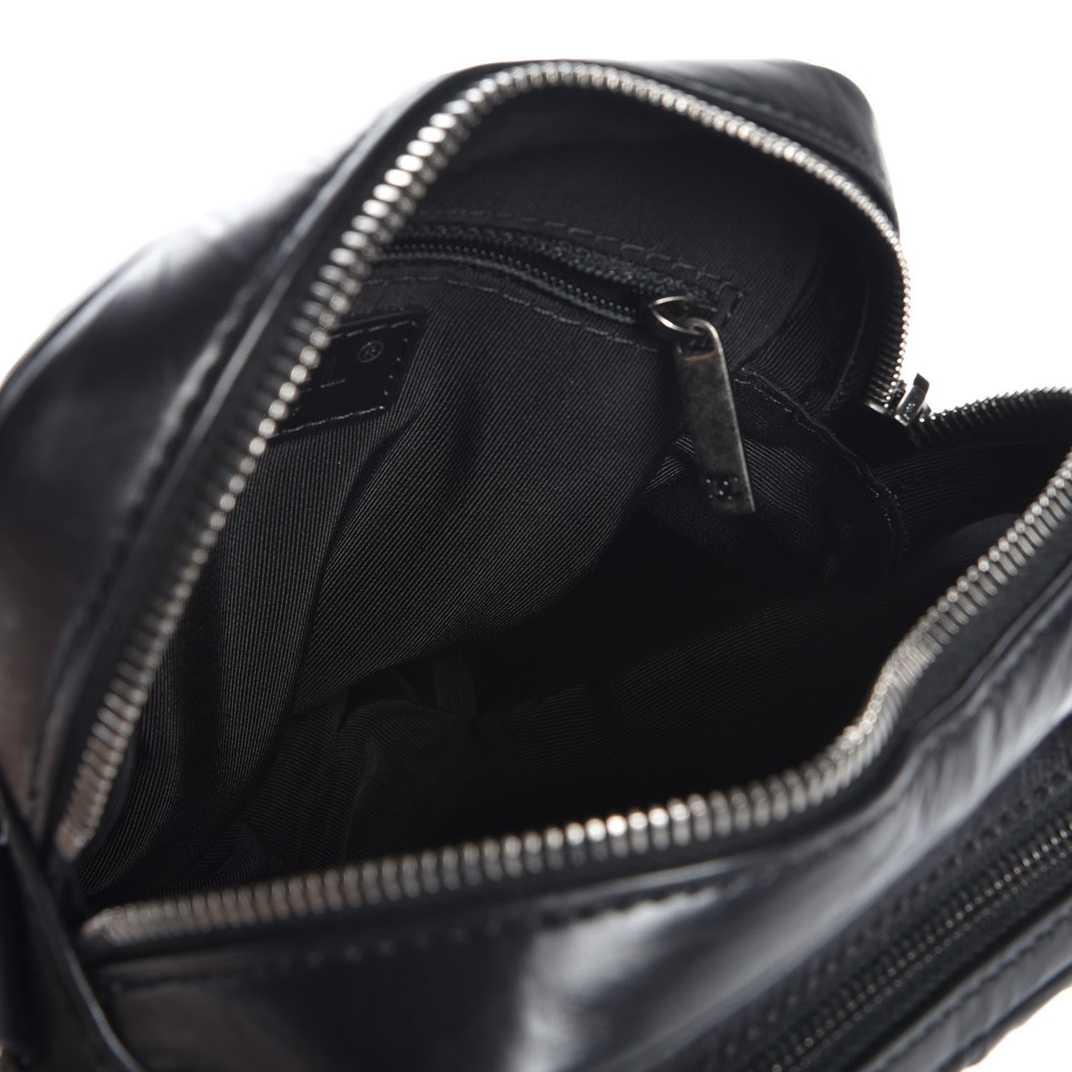 Chanel Crumpled Calfskin Camera Case Black 5 of 8