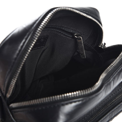 Chanel Crumpled Calfskin Camera Case Black 5 of 8