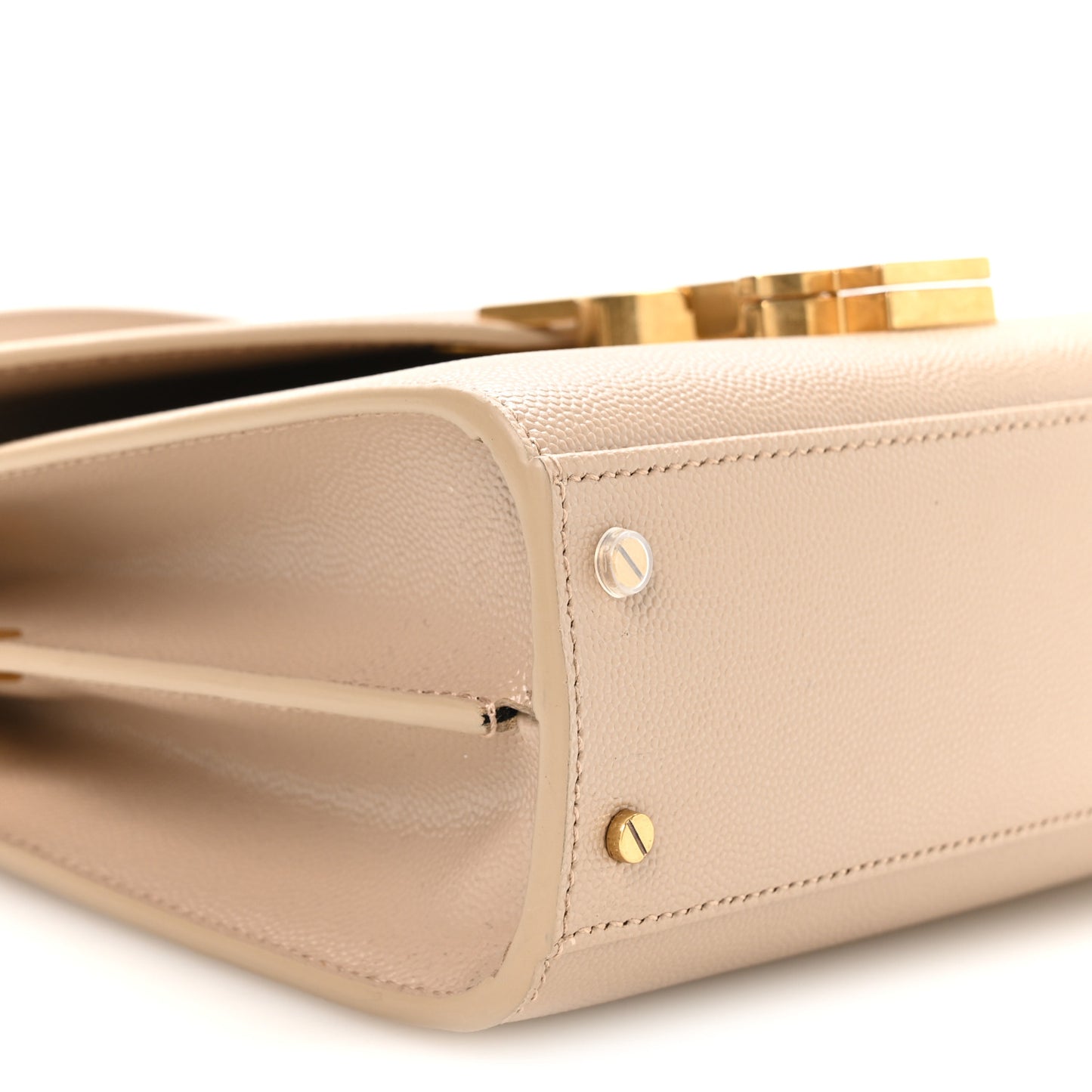 Grain de Poudre Mini Classic Monogram Cassandra Top Handle Beige
