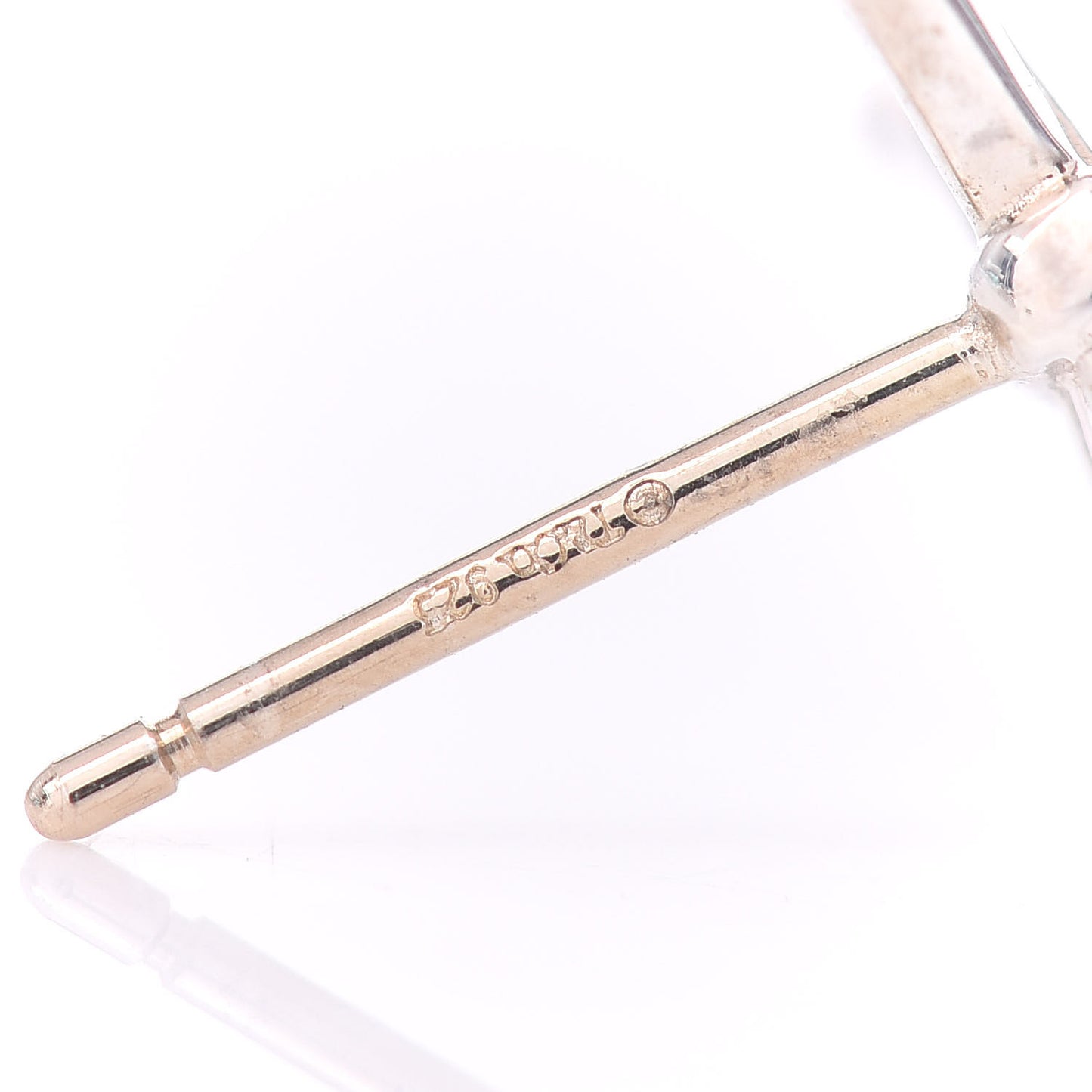 Sterling Silver Bow Earrings
