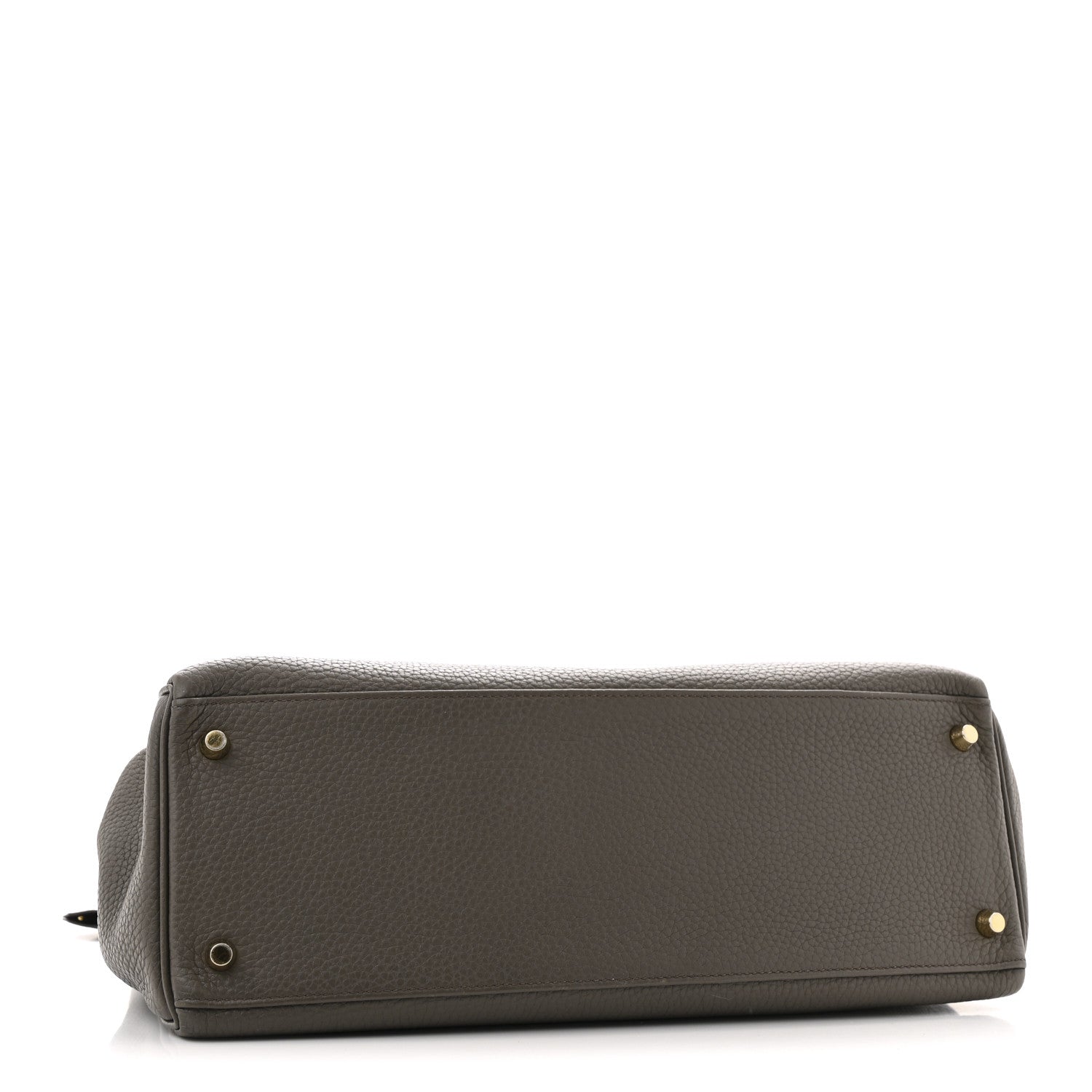 Hermes Taurillon Clemence Kelly Retourne 32 Etain 4 of 13
