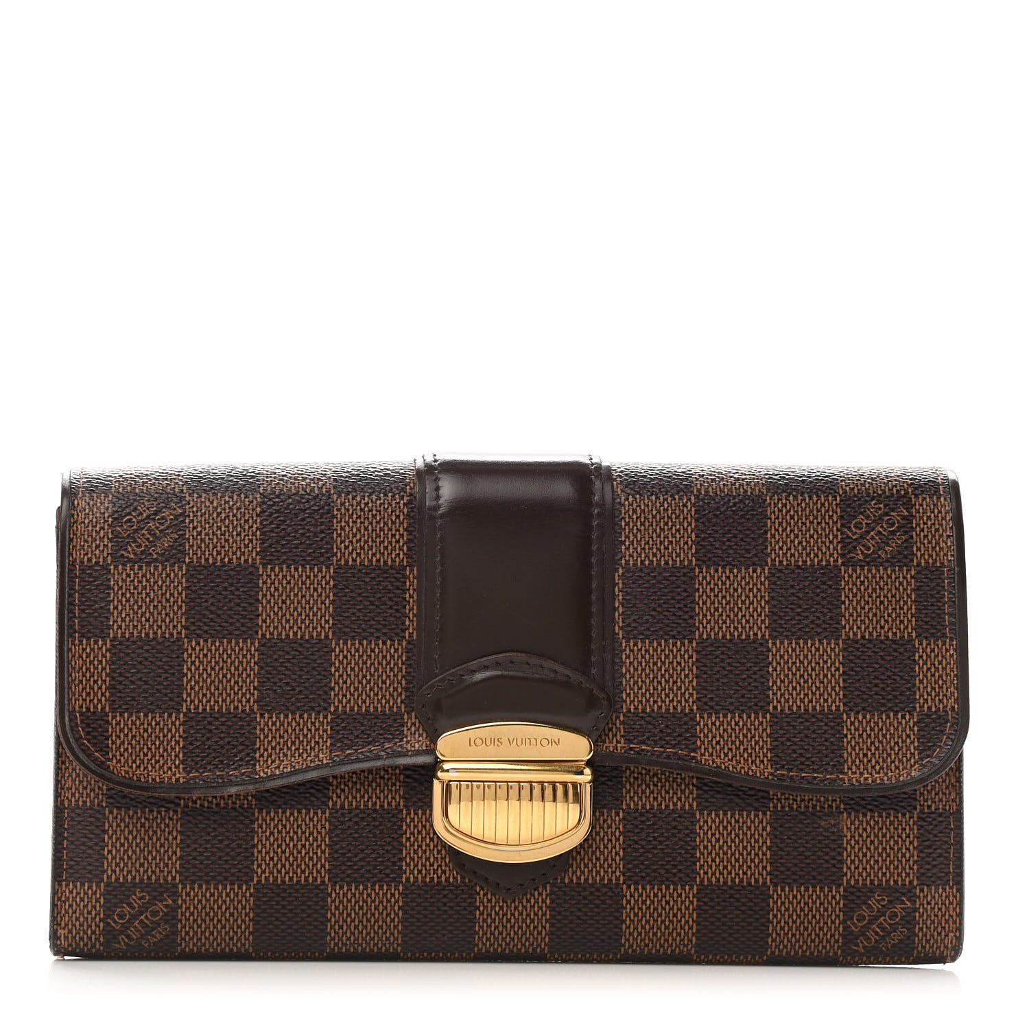 Louis Vuitton Damier Ebene Sistina Wallet 1 of 7