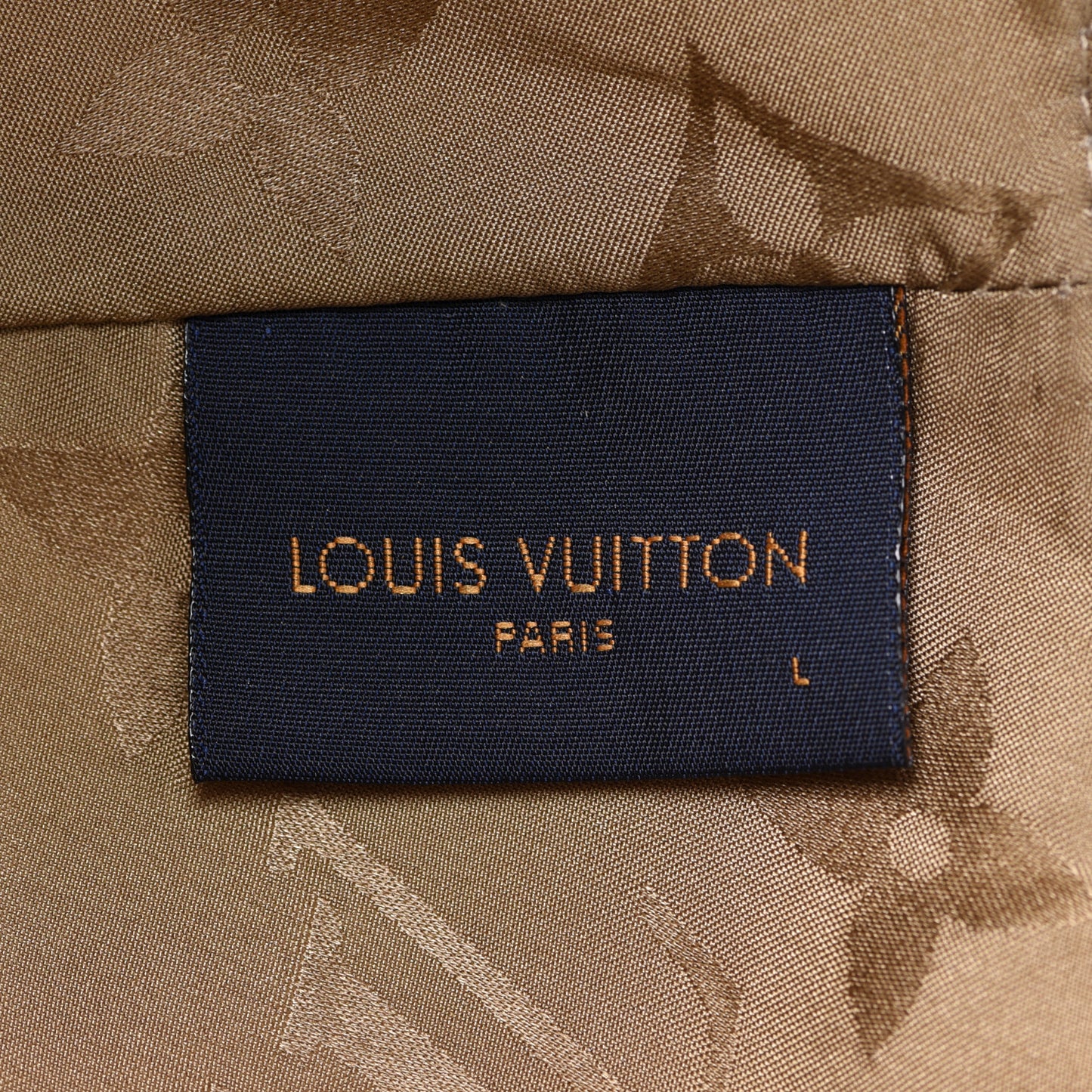 Polyester Silk Monogram LV Get Ready Cap L