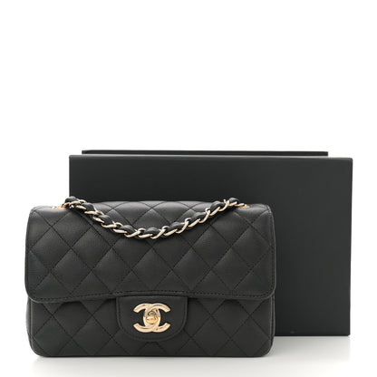 Chanel Caviar Quilted Mini Rectangular Flap Black 11 of 11