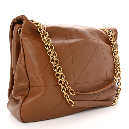 Saint Laurent Lambskin Matelasse Monogram Large Jamie 4.3 Light Fox 3 of 11