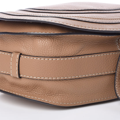 Chloe Calfskin Medium Marcie Round Crossbody Bag Nut 8 of 9
