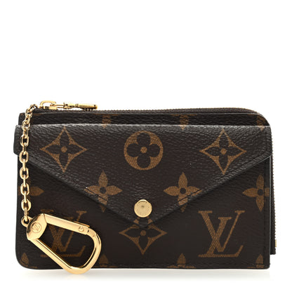 Louis Vuitton Monogram Recto Verso Card Holder Black 1 of 6
