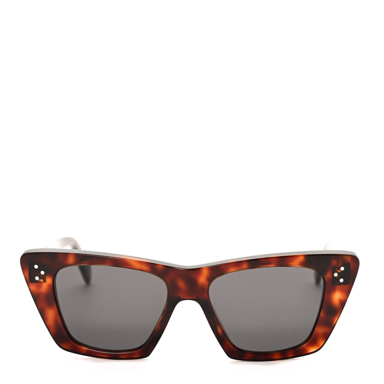 Celine Acetate Cat Eye Sunglasses CL40187I Tortoise 2 of 7