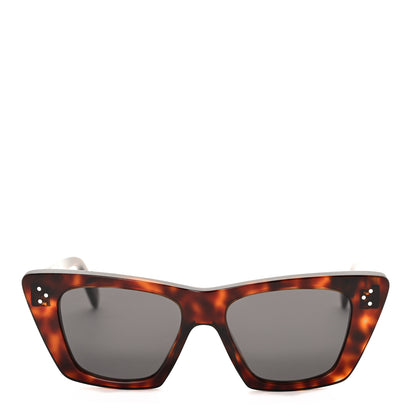 Celine Acetate Cat Eye Sunglasses CL40187I Tortoise 2 of 7