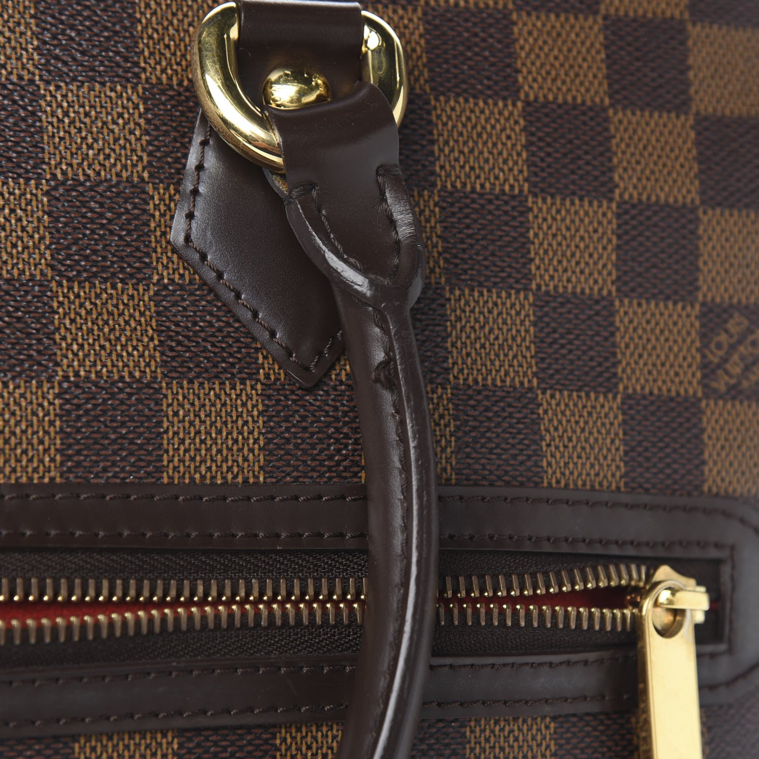Louis Vuitton Damier Ebene Saleya GM 7 of 15