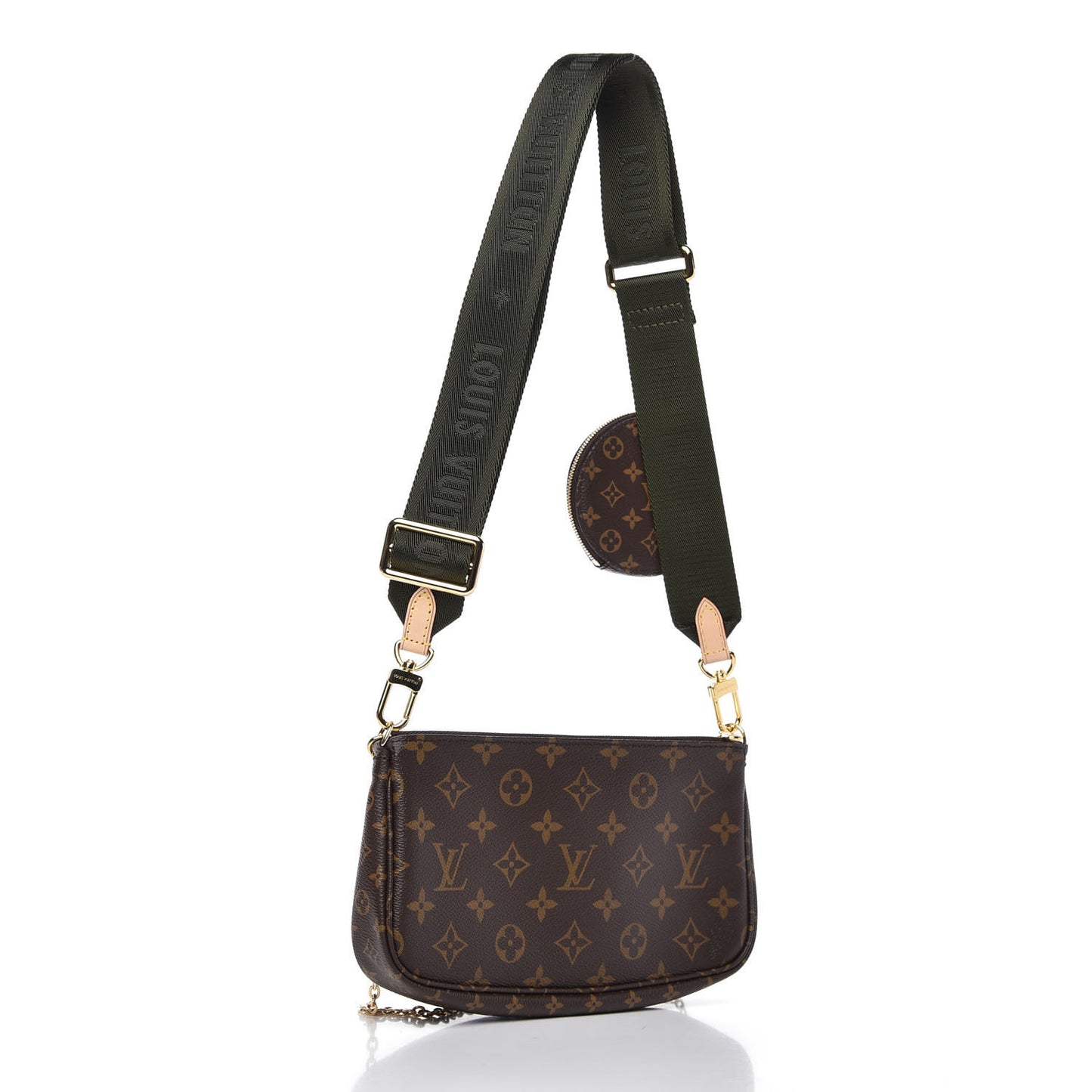 Monogram Multi Pochette Accessories Kaki