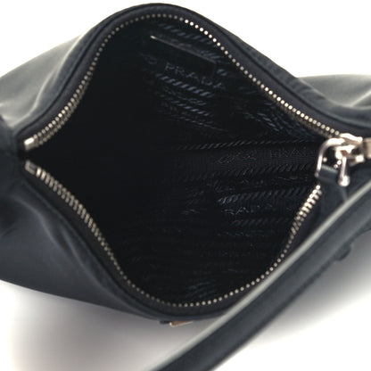 Prada Tessuto Nylon Saffiano Mini Re-Edition 2005 Bag Black 5 of 11