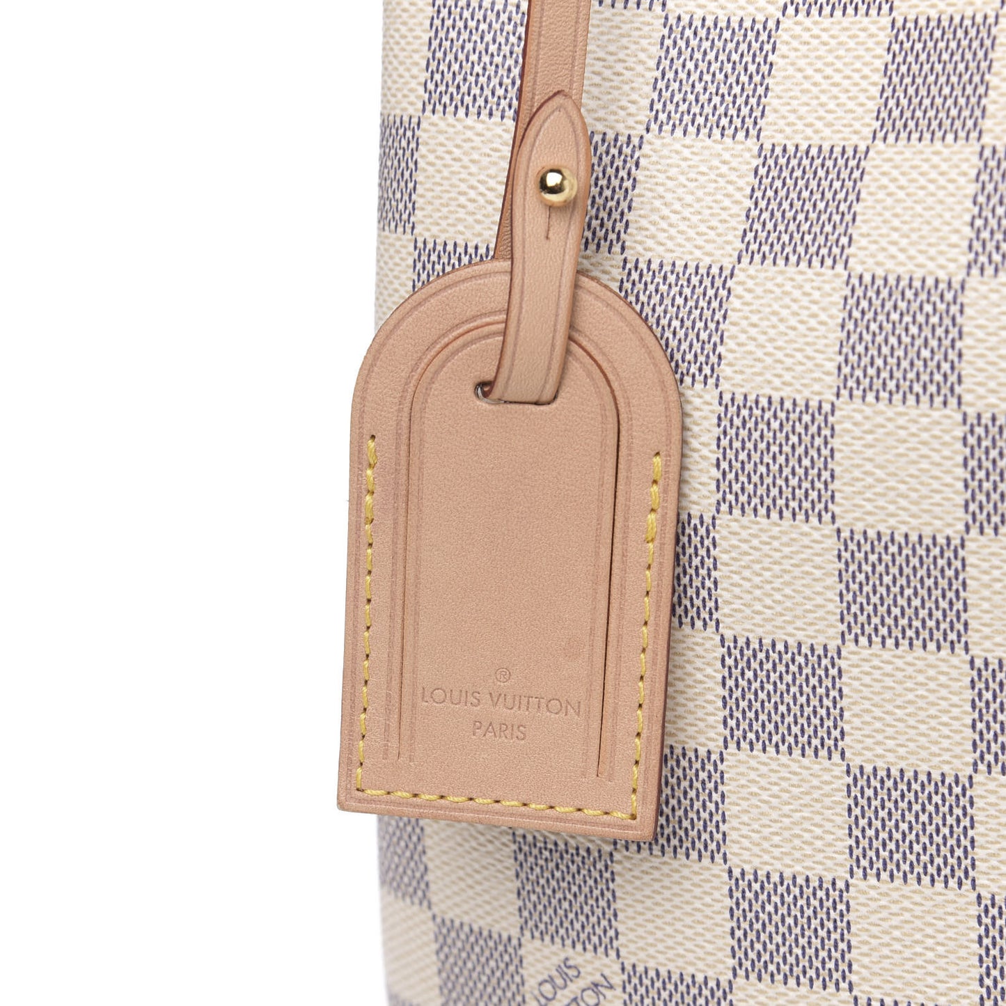 Damier Azur Graceful MM Rose Ballerine