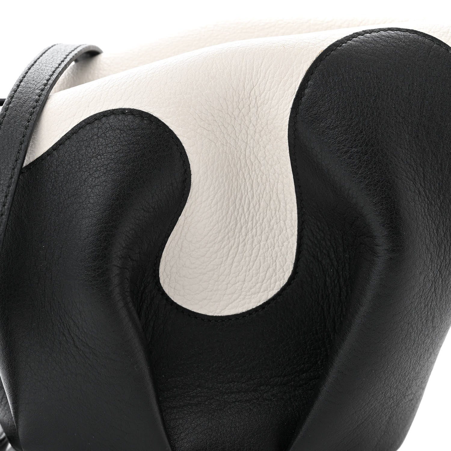 Loewe Calfskin Panda Crossbody Black White 8 of 11
