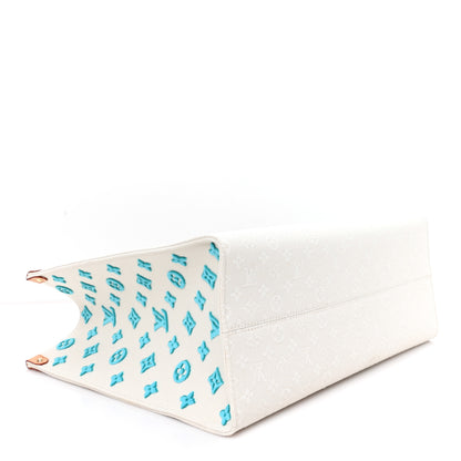 Louis Vuitton Jacquard Monogram Miami Onthego GM 4 of 10