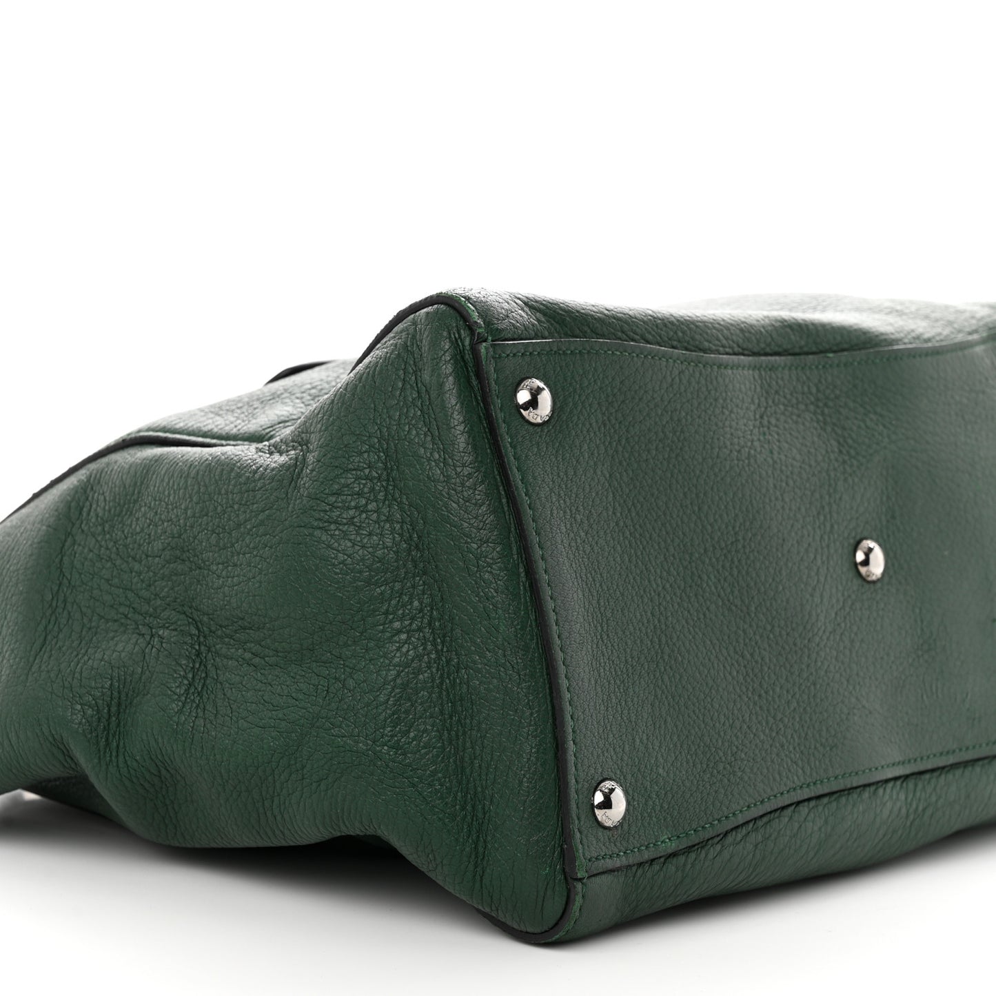 Vitello Daino Shopping Tote Foresta