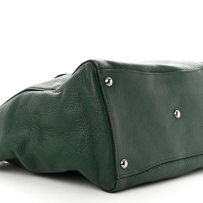 Prada Vitello Daino Shopping Tote Foresta 9 of 19