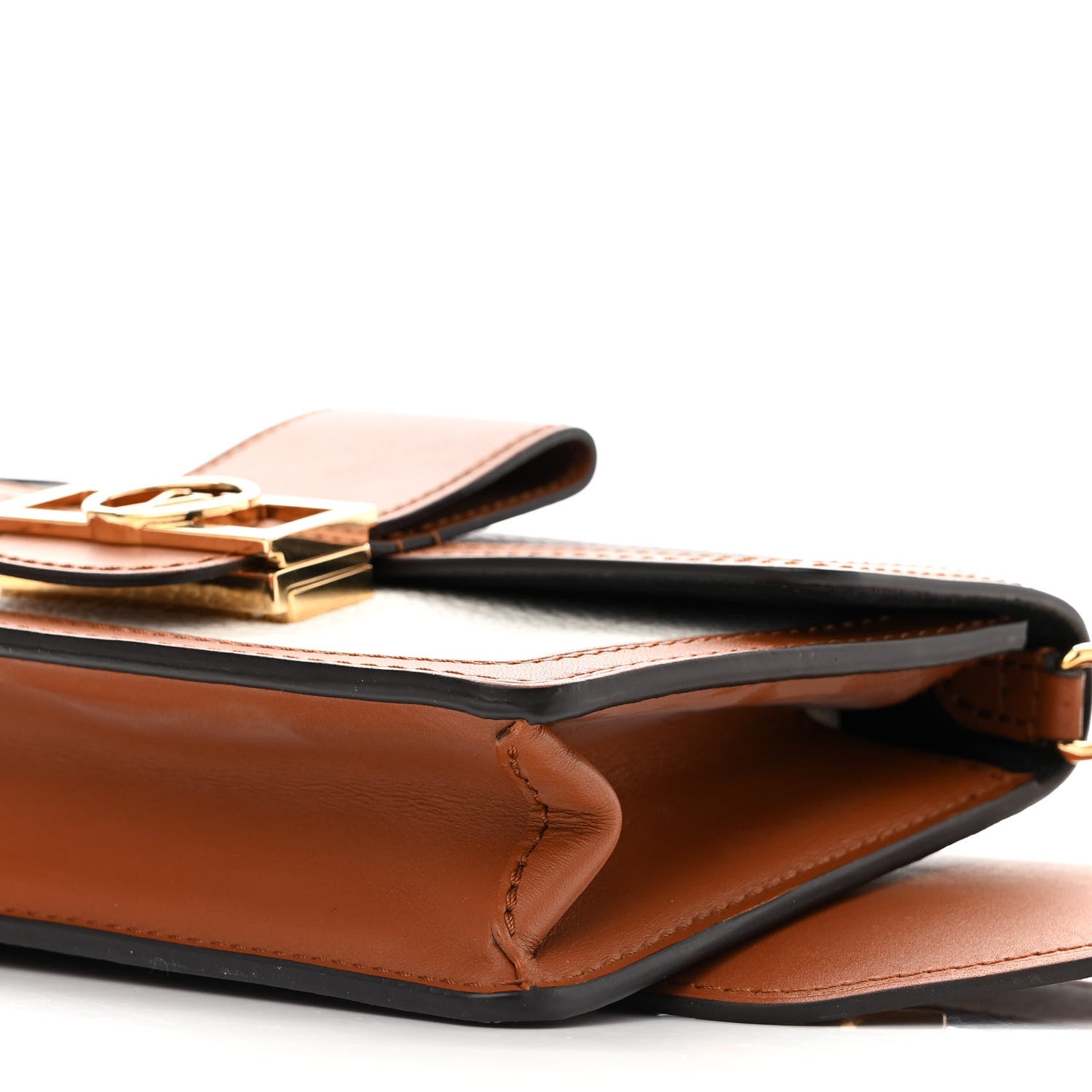 Louis Vuitton Taurillon Dauphine Bumbag Blackberry Snow 9 of 10