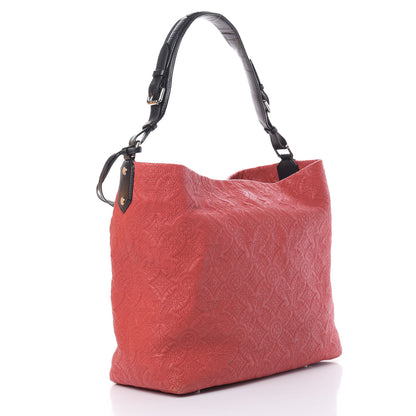 Louis Vuitton Monogram Lambskin Antheia Hobo PM Corail 3 of 15