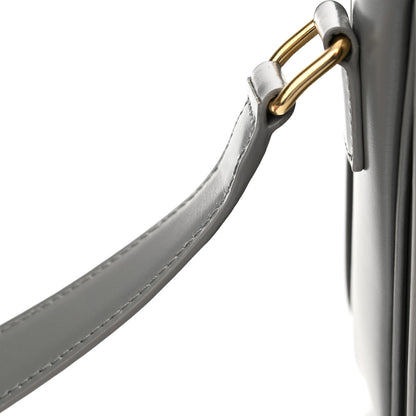 Celine Shiny Calfskin Medium Triomphe Zinc 12 of 12