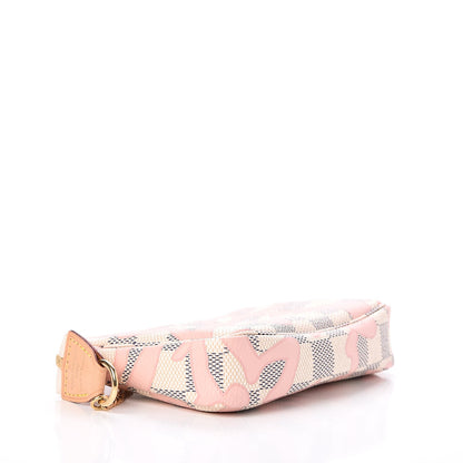 Louis Vuitton Damier Azur Tahitienne Mini Pochette Accessories 4 of 8
