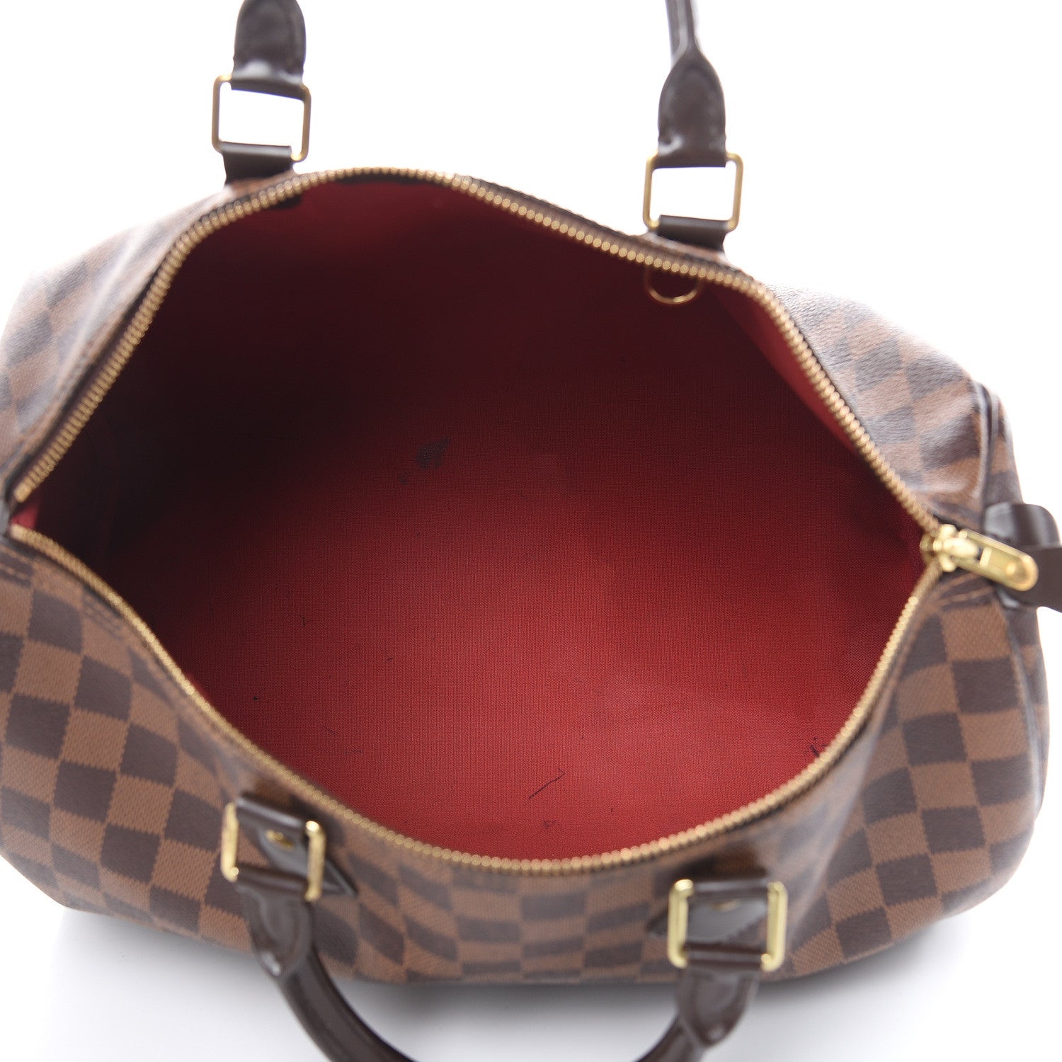 Louis Vuitton Damier Ebene Speedy 35 5 of 17