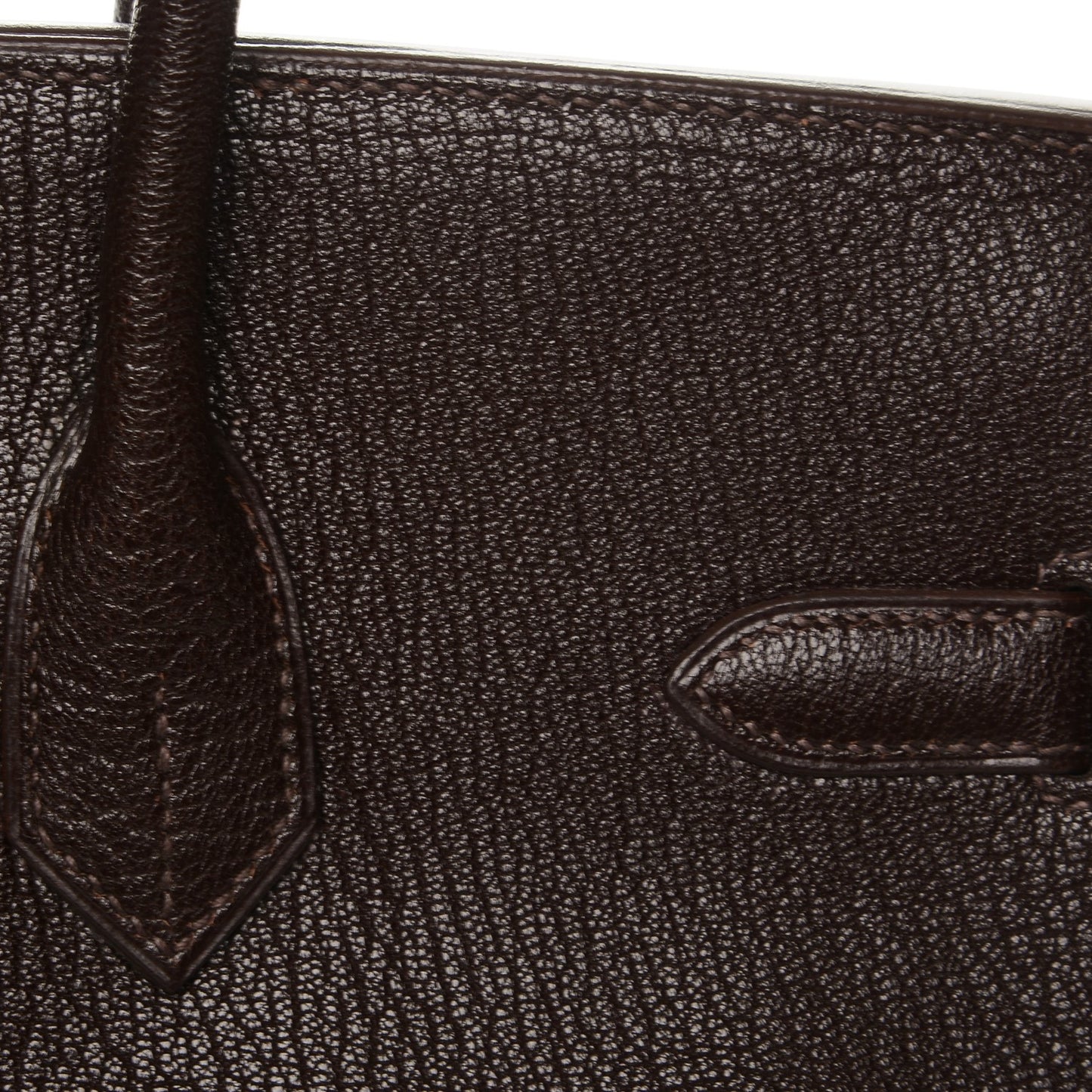 Chevre de Coromandel Birkin 35 Cocoan