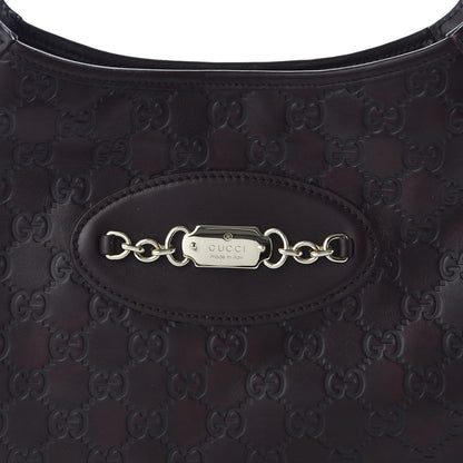 Gucci Guccissima Punch Hobo Dark Brown 9 of 9