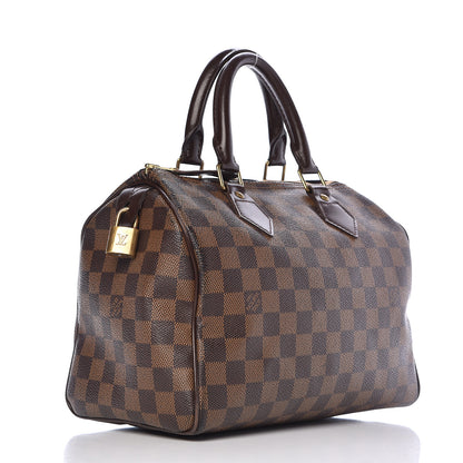 Louis Vuitton Damier Ebene Speedy 25 3 of 17