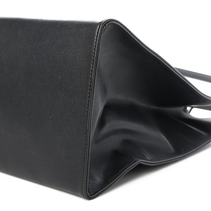 Telfar Vegan Leather Large Shopping Bag Black 9 of 9