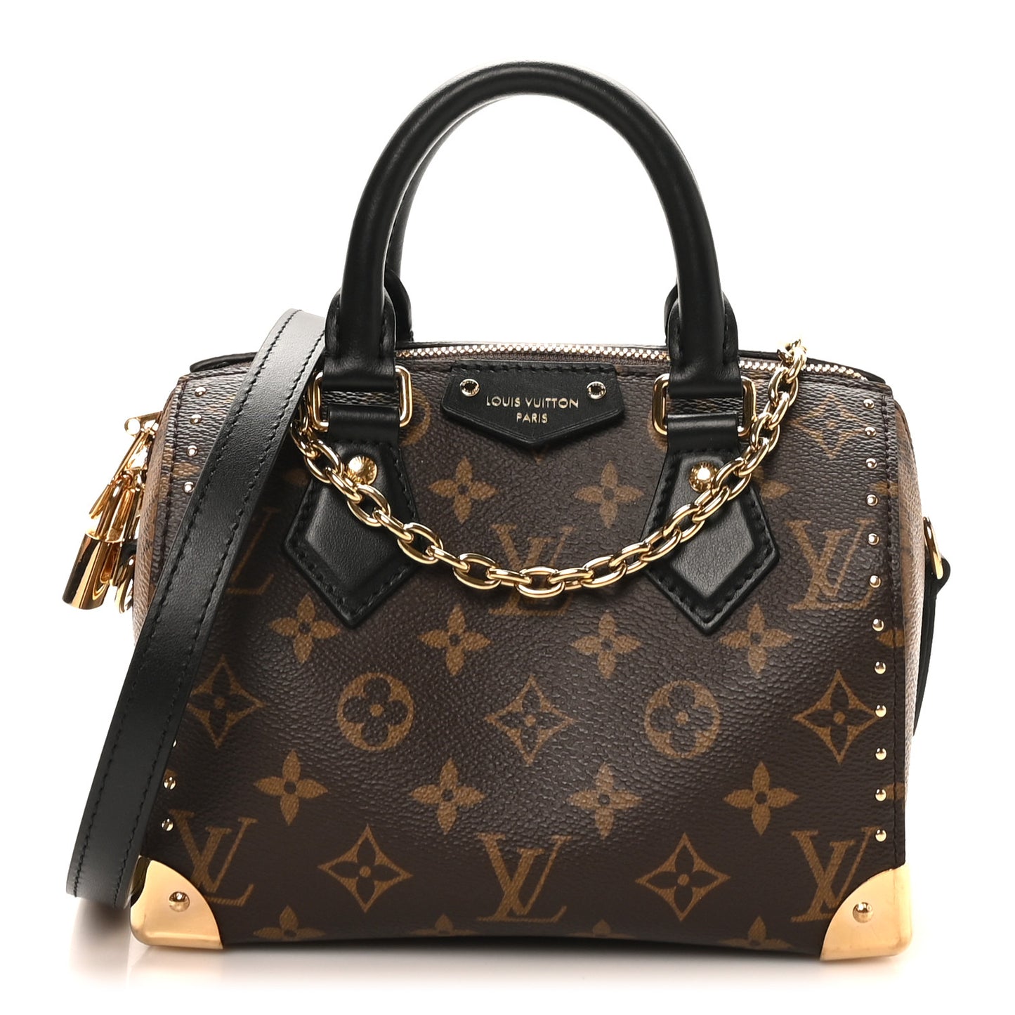 Reverse Monogram Speedy Trunk 20