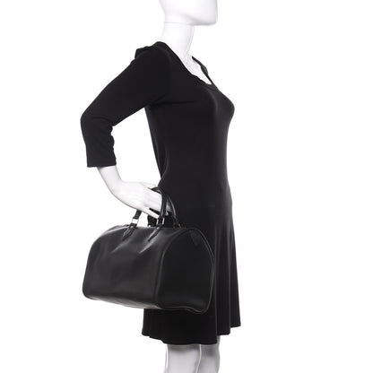 Louis Vuitton Epi Speedy 30 Black 2 of 11
