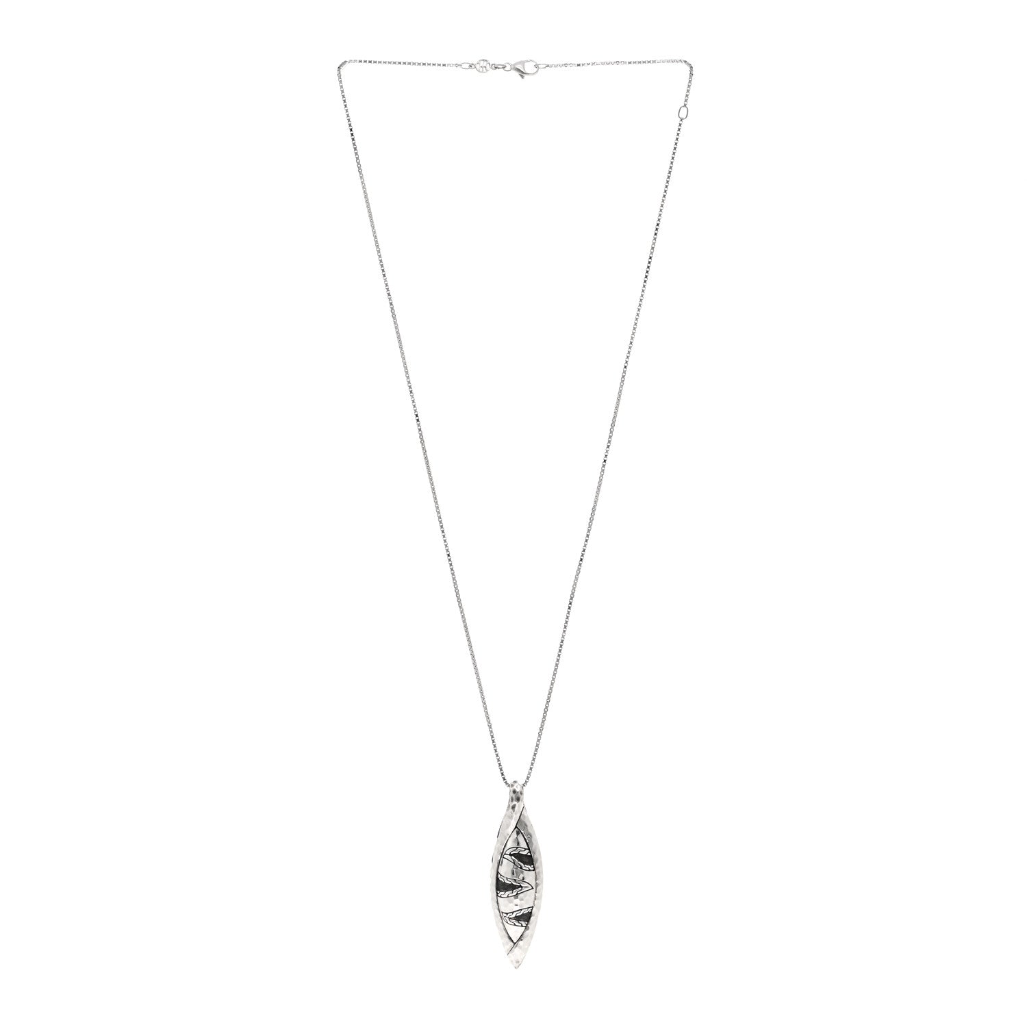John Hardy Sterling Silver Palu Macan Pendant Necklace 3 of 4
