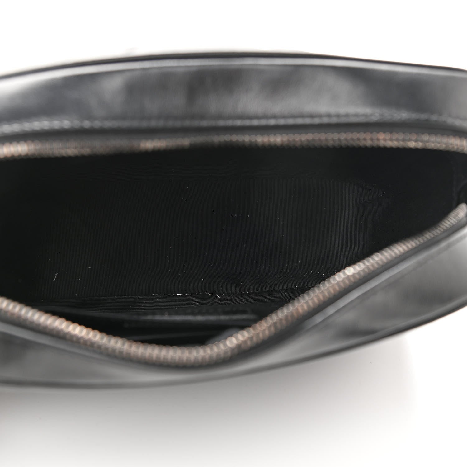 Saint Laurent Calfskin Matelasse Monogram Lou Camera Bag Black 4 of 11