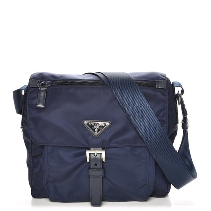 Prada Nylon Vela Messenger Baltico 1 of 7