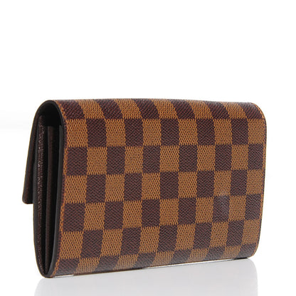 Louis Vuitton Damier Ebene Sarah Wallet 3 of 7