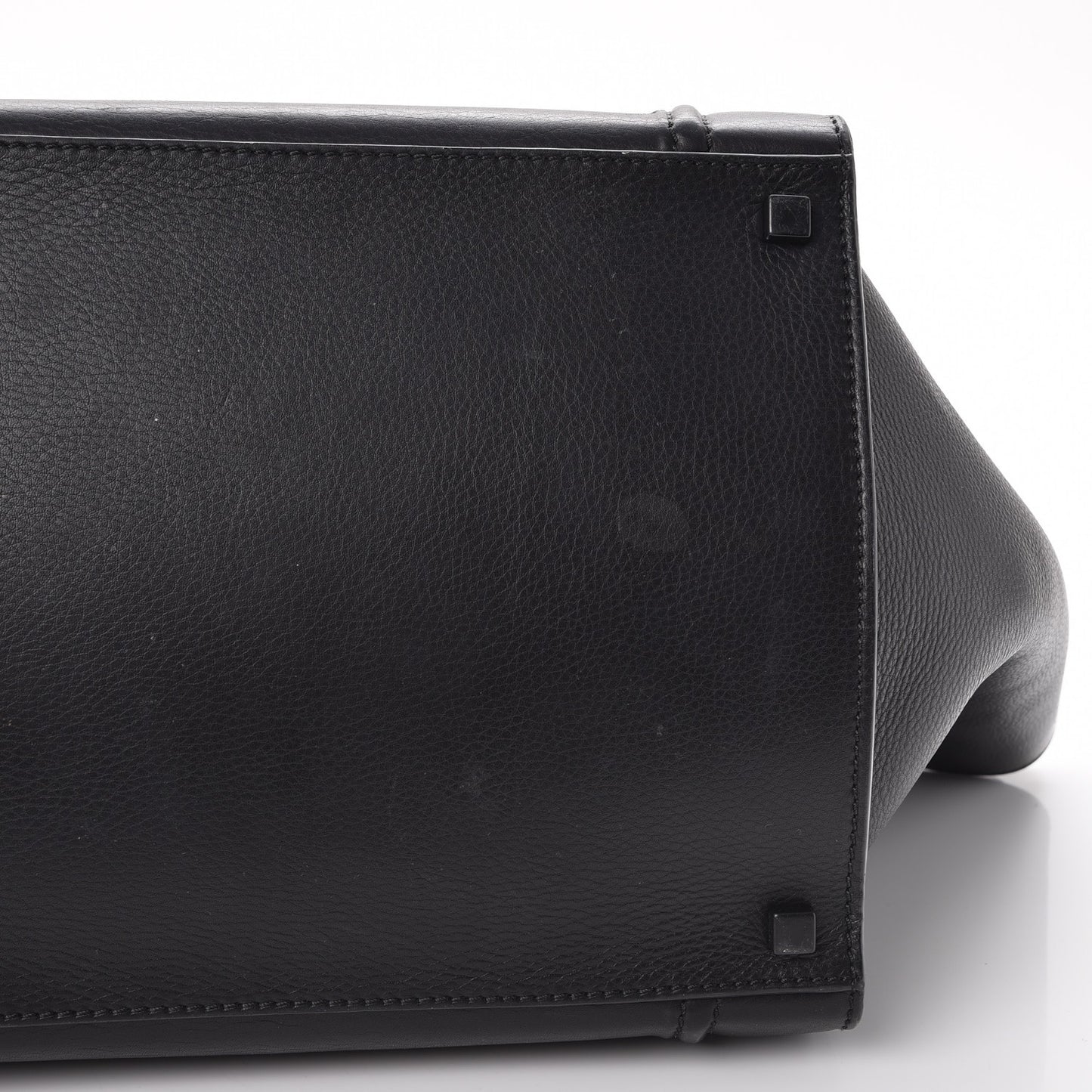 Supple Calfskin Medium Phantom Luggage Black