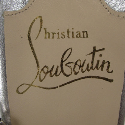 Christian Louboutin Crystal Sandals 39.5 Silver 5 of 9