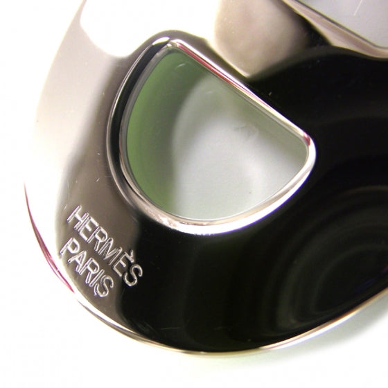 Enamel Chain D Ancre Scarf Ring Green