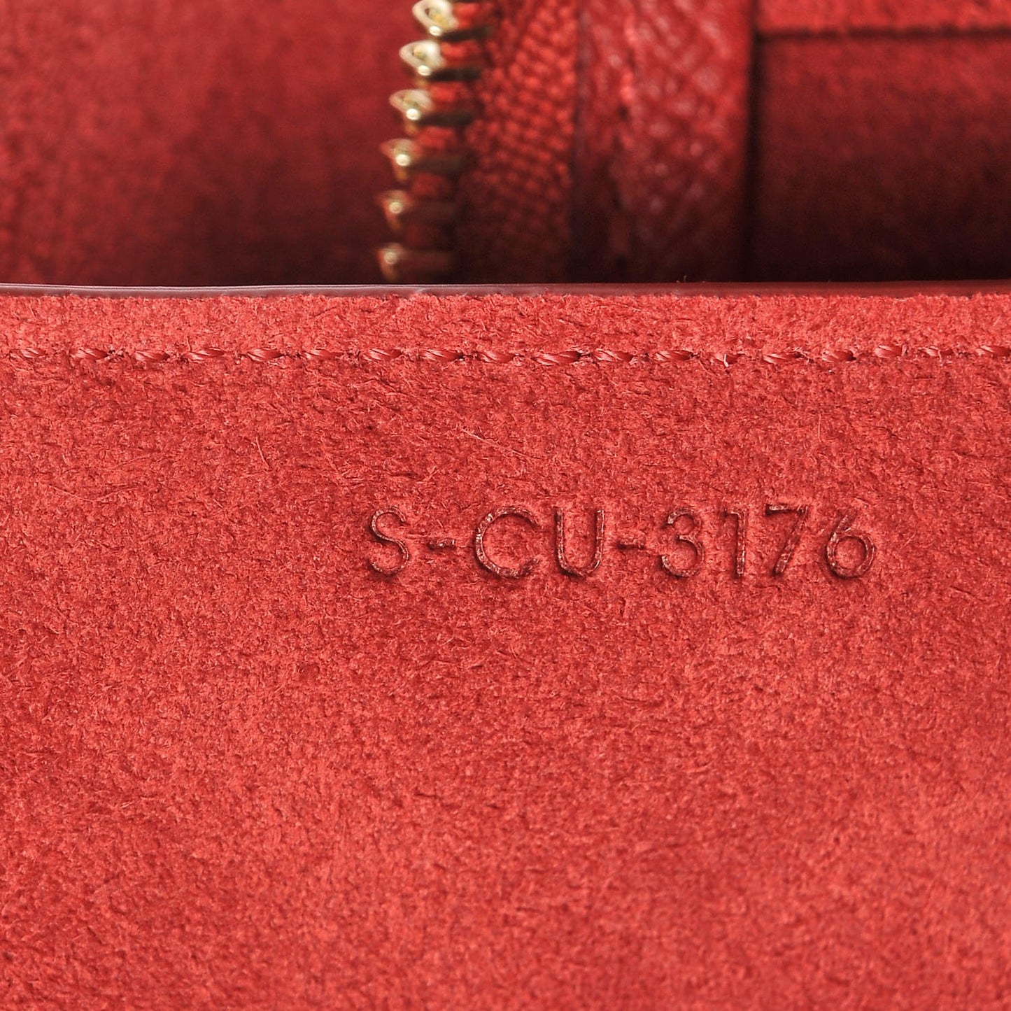 Baby Grained Calfskin Micro Belt Bag Coquelicot