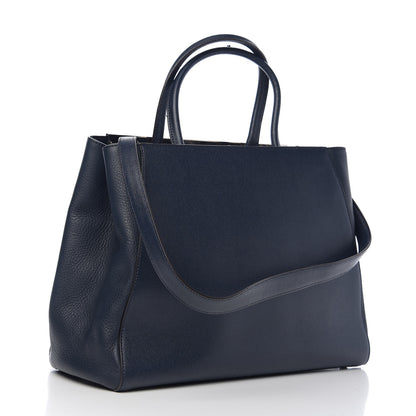 Fendi Vitello Elite Regular 2Jours Tote Lavagna 2 of 11