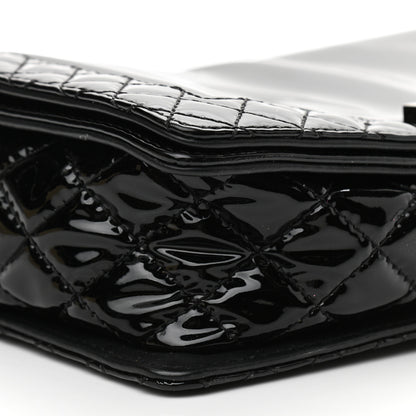 Chanel Patent New Medium Boy Reverso Flap Black 9 of 11